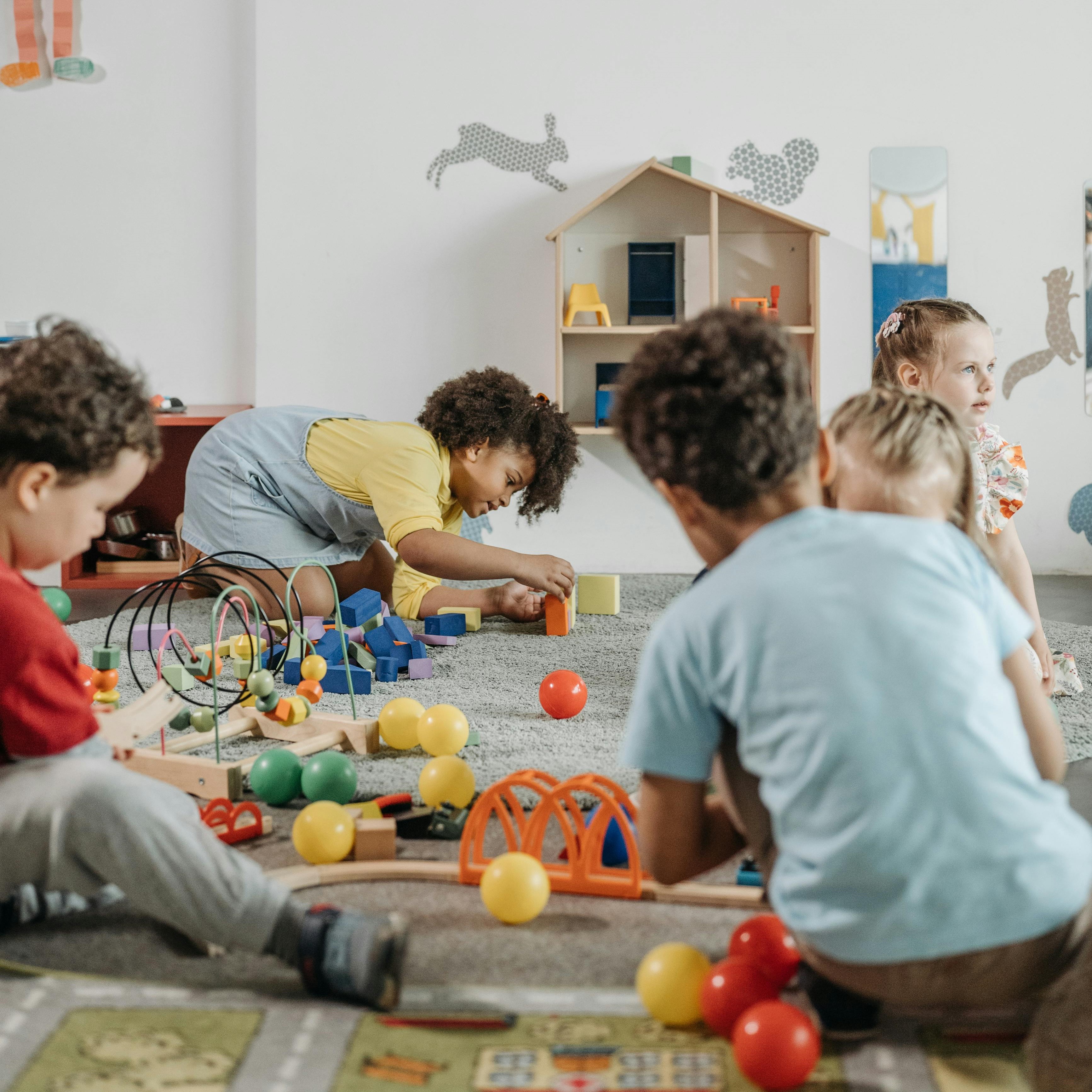 Child Playing at Manchester Location